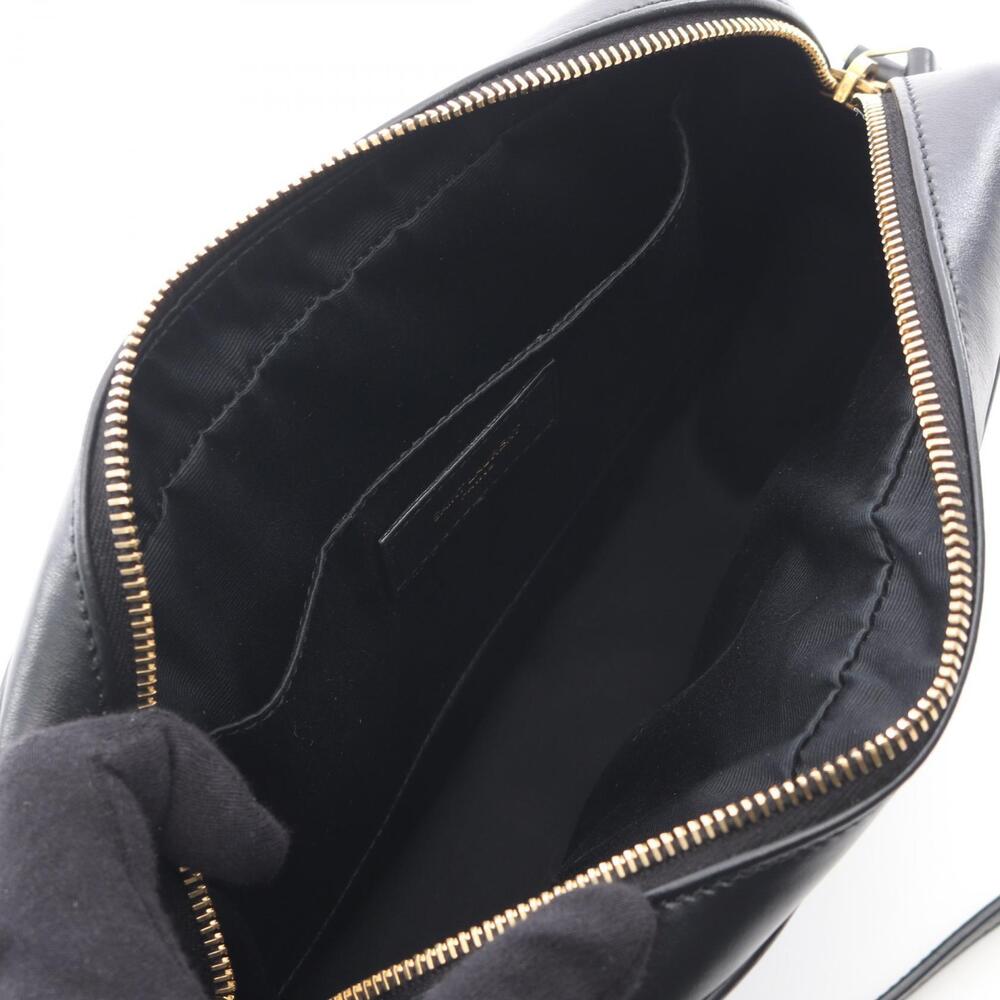 Saint Laurent Paris LOU Monogram Camera Bag Shoulder Leather Black - Picture 2 of 6
